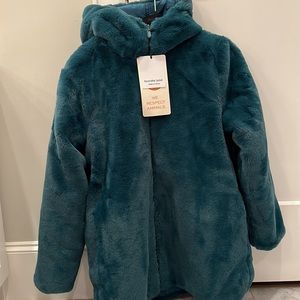 WOMEN'S BRIDGET FAUX FUR REVERSIBLE HOODED COAT - Save the Ducks